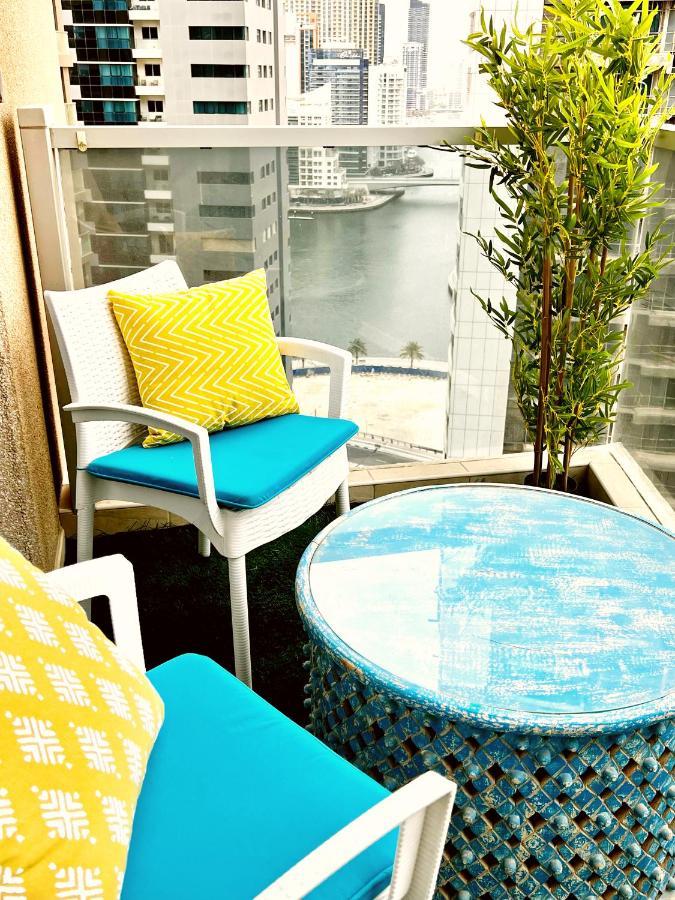 דובאי Newly Renovated Marina & Sea View Family Condo מראה חיצוני תמונה