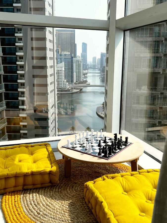 דובאי Newly Renovated Marina & Sea View Family Condo מראה חיצוני תמונה