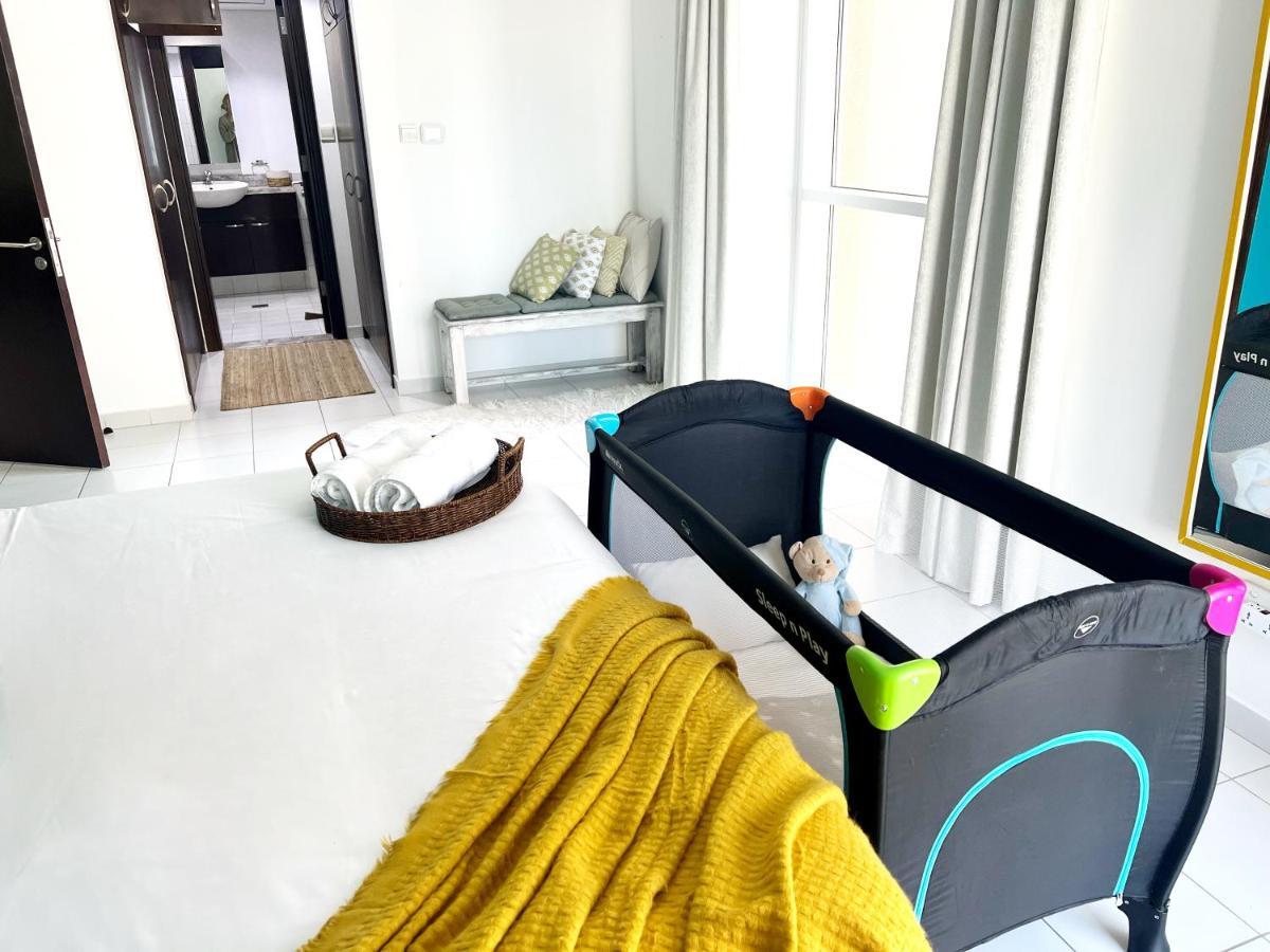 דובאי Newly Renovated Marina & Sea View Family Condo מראה חיצוני תמונה