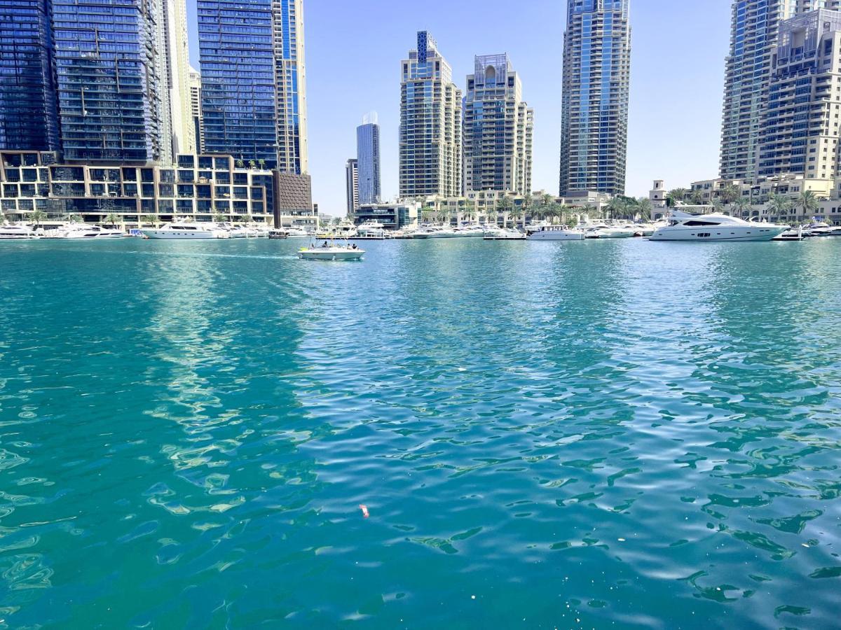 דובאי Newly Renovated Marina & Sea View Family Condo מראה חיצוני תמונה