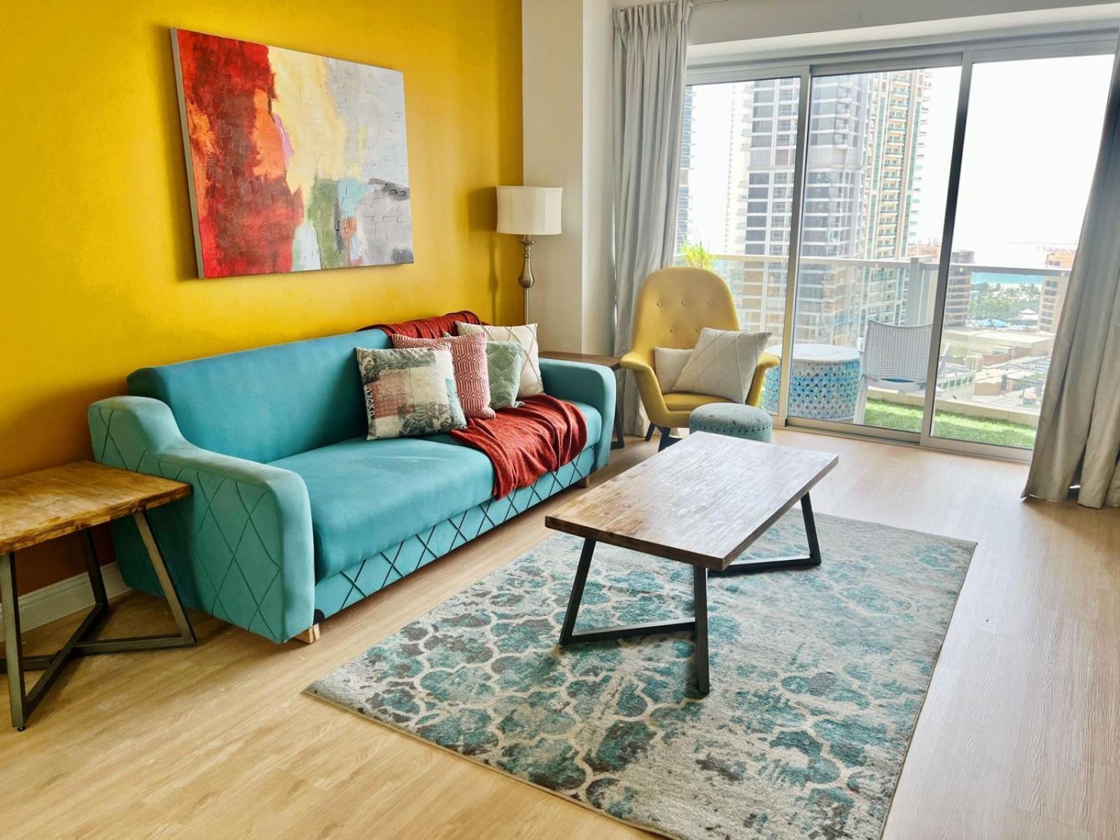 דובאי Newly Renovated Marina & Sea View Family Condo מראה חיצוני תמונה